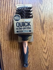 Conair Quick Blow Dry Hairbrush Copper Collection Flat