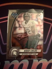 2024 Bowman University Chrome - Aidan Chiles #8 (RC) Michigan State Spartans