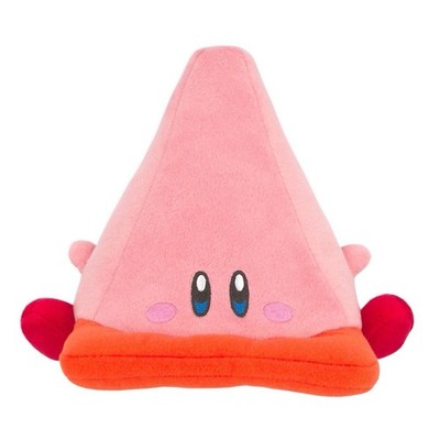 Kirby Cone Mouth 7'' Plush Official Sanei All Star Collection Nintendo 1909 New