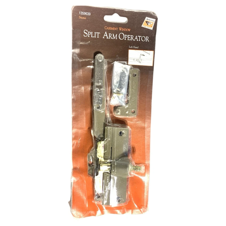 Andersen-Split Arm Window Operator Left Hand Crank Stone Color Brand 1359639 - Image 2 of 3