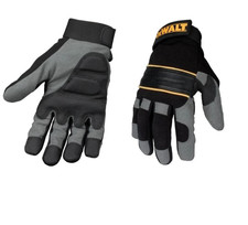 Image of DeWalt Gel Palm Work Gloves DPG33L EU - Large - BNWT VAT inc Black