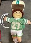 Football Player #27 Cabbage Patch Kids 1985 Coleco Vintage Doll Jets Eagles