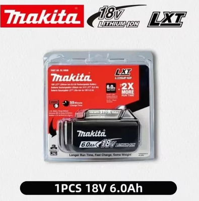 #ad 2 x Makita BL1860B 2 18V LXT Lithium Ion 6.0 Ah Battery New USA SHIP $54.99