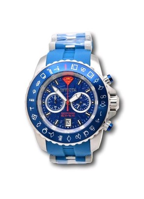 Invicta DC Comics Men's 50mm Superman Kryptonian Meteorite Dial Watch 34862