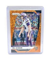 2024 Panini Prizm NH orange Disco Will Reichard Rookie #396 Minnesota Vikings NM