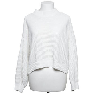 Hollister California, Strickpullover, Größe: S, Weiß, Polyester, Einfarbig #dJL