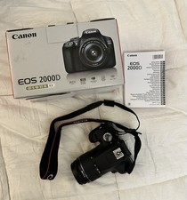 Canon EOS Rebel t7 camera and batteries bundle