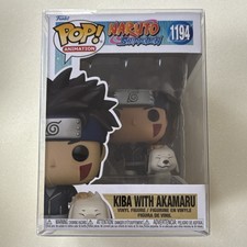 Funko Pop! Animación Naruto Shippuden Kiba con Akamaru 1194 + Protector