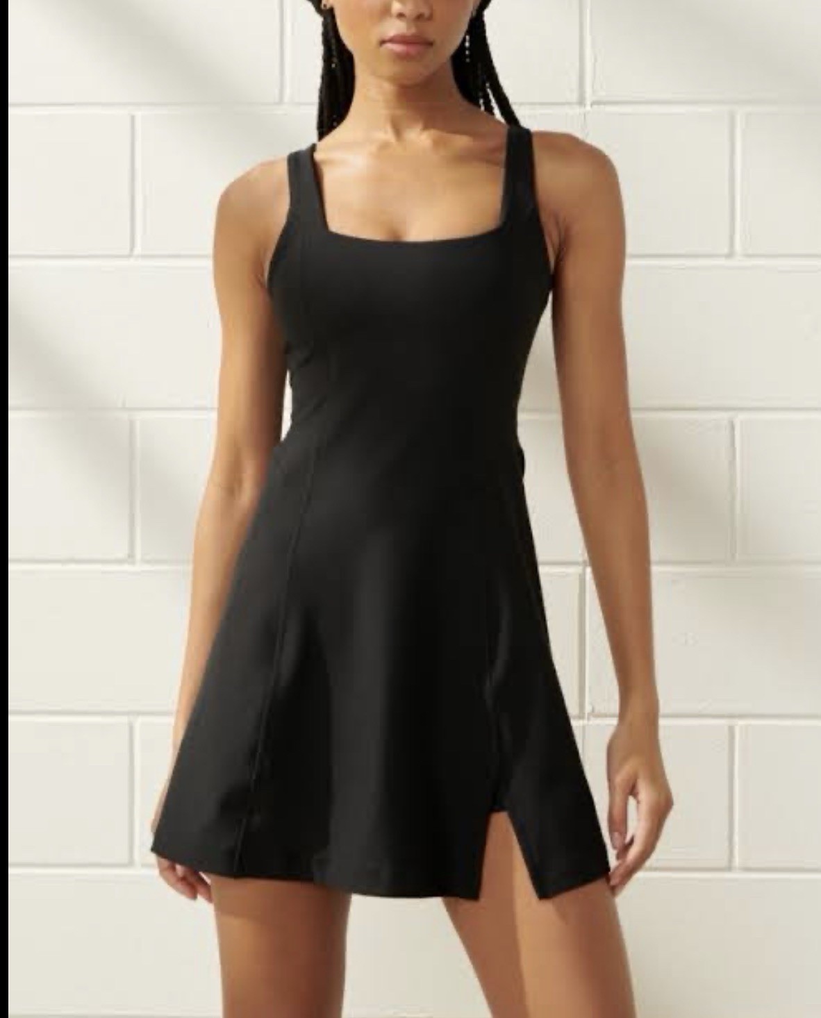 A&F YPB sculptLUX Active Dress Size Small Lined Hidden Shorts Padded Stretch EUC