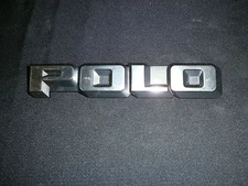 Lettering for rear end plate VW Polo 867 853 687 NOS new part no repro!