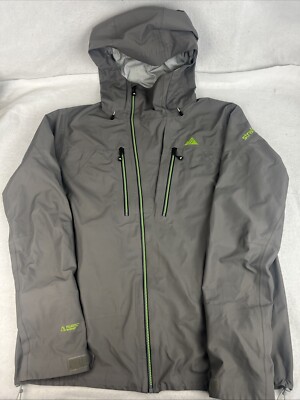 Strafe Jacket Mens 2XL Gray Polartec Neoshell Coat Ski Snowboard Shell