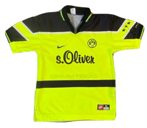 Borussia Dortmund BVB jersey season 97/98 size M Nike S Oliver retro-