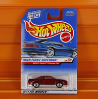 Hot Wheels - 1999 - Monte Carlo Concept Car (Dunkelrot) First Editions 6/26 #910