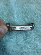 Vintage 60s Ludwig Snare Drum Butt Plate Chrome Supraphonic Acrolite Jazz Fest