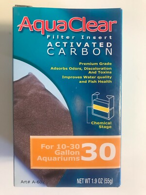 AquaClear 30  Activated Carbon Filter Aquarium Filter Carbon A-602 A602