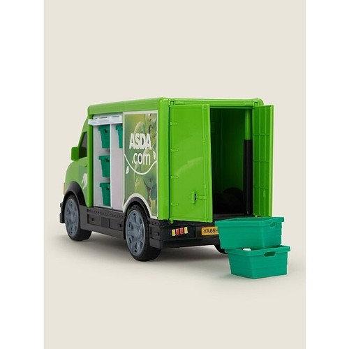 ASDA Grocery Van Toy Push And Go Light And Sounds LARGE 27cm Long Uk eBay