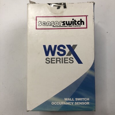 Occupancy Sensor Wall Switch WSX WH LED Accuity 216RF4 Single Relay ...