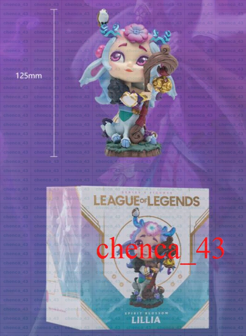 Official LOL League of Legends Lillia Figure 5” Q Cute Kawaii