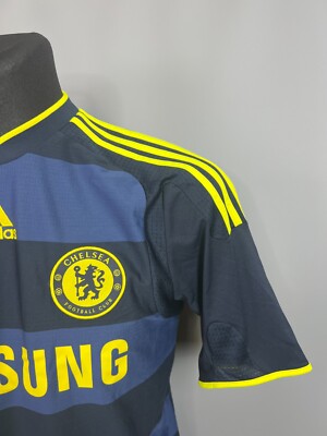 09/10 adidas × CHELSEA Away Game Shirts Chelsea 2009 - 2010 Away football shirt jersey Adidas size L
