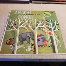 MY FIRST GOLDEN RECORD VOL 4 - ANIMAL SONGS & STORIES LP EX BRC-V-4 1962