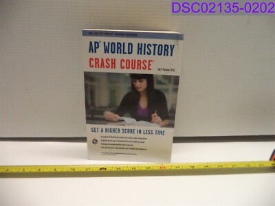 AP World History Crash Course Higher Score Less Time 9780738606965