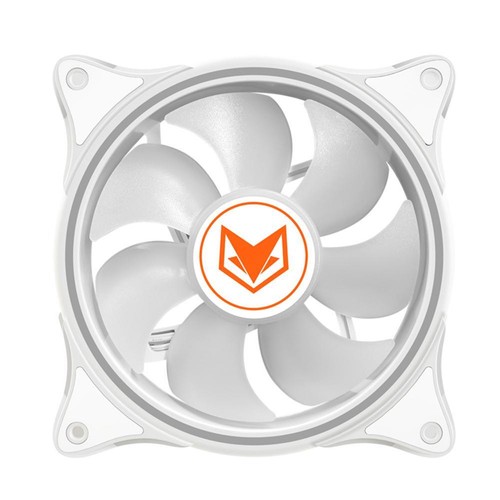 Water Cooling 12V 4 Pin PWM 5V 3Pin ARGB Aura Sync PC Case Fan (White) - Afbeelding 2 van 10