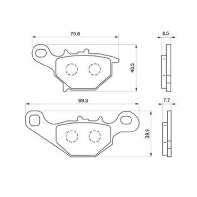 DAYTONA OEM 97154 Golden pad× brake pad From Japan | eBay