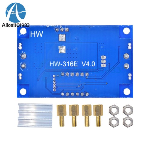 5A Adjustable Power CC/CV Step-down Charge Module LED Driver With red Voltmeter - Picture 11 of 12