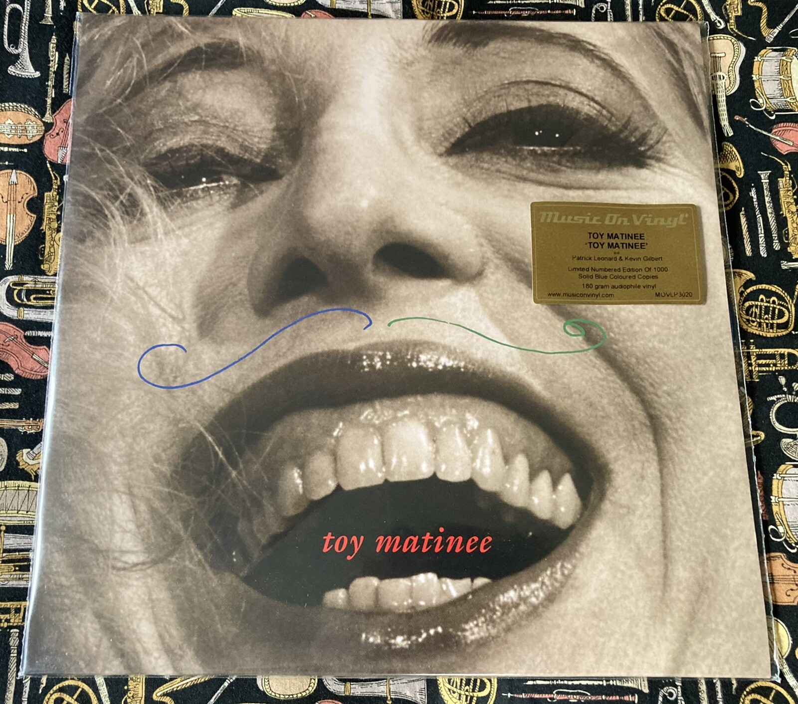 TOY MATINEE LP Ltd Ed 299 BLUE VINYL 180gr LP Kevin Gilbert Patrick