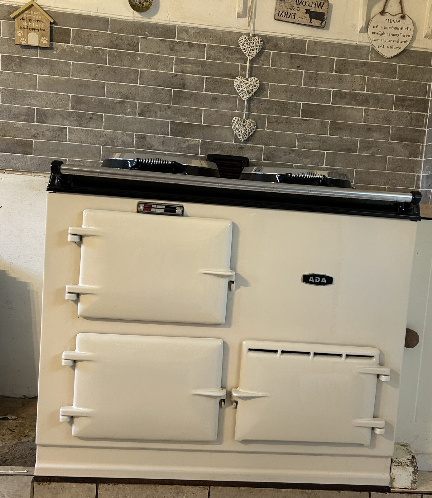 2 OVEN 13AMP ELECTRIC AGA COOKER eBay