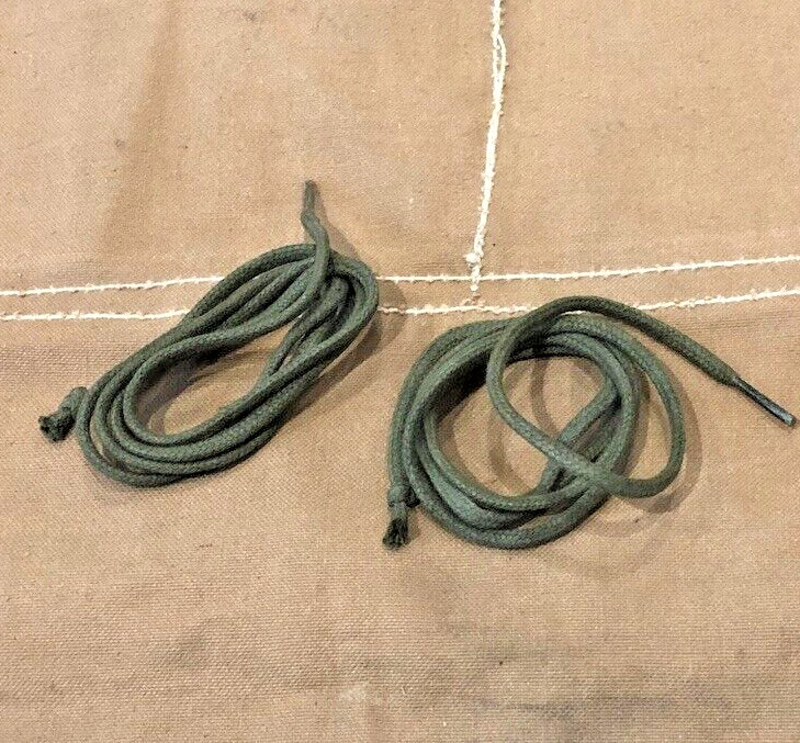 1 Paire de lacet pour Guêtre longueur 1 mètre US Army WW2