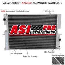 4-Row Aluminum Radiator For 1998-2004 Land Rover Discovery 4.0L 4.6L 2003 02 01