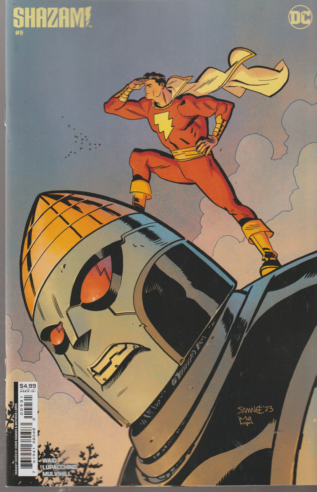 DC COMICS SHAZAM #9 MAY 2024 SAMNEE 1ST PRINT NM
