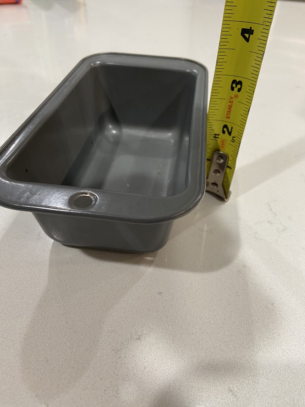 3 Ekco Mini Loaf Pans, NonStick Baking Bread Pan, Carbon Steel 3” X