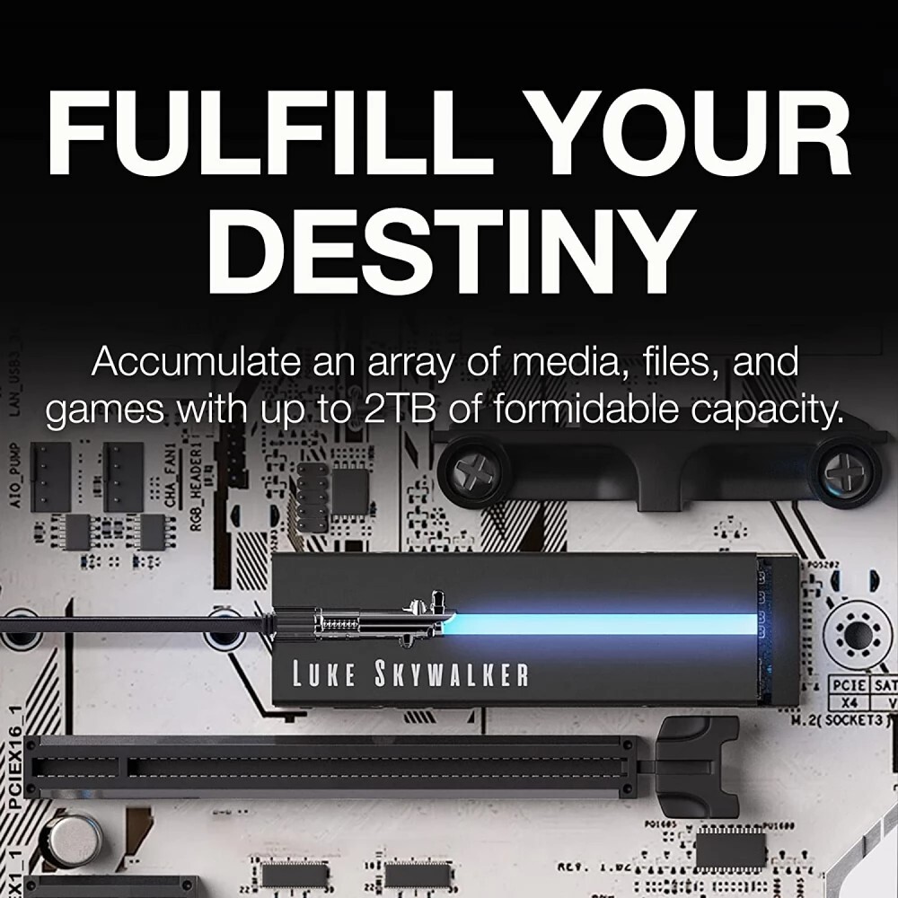 SEAGATE FireCuda M.2 NVMe PCI-e 1TB Internal SSD *LIGHTSABER
