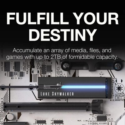 SEAGATE FireCuda M.2 NVMe PCI-e 1TB Internal SSD *LIGHTSABER
