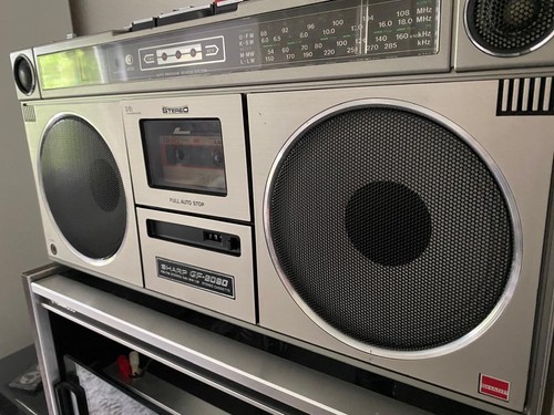 BOOMBOX SHARP GF-9090 H STEREO RADIO-TAPE RECORDER Ghettoblaster !!TOP!! - Bild 3 von 14