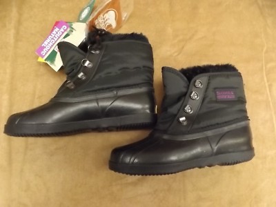 NEW NOS Vtg Canada Handcrafted SOREL Tromper Duck Boots Jrs 7 Removable Liners