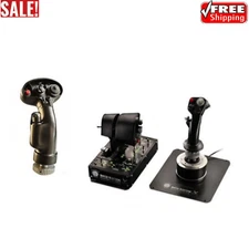 HOTAS Warthog A-10C Flight Simulator Kit with F18 Joystick Grip for Thrustmaster