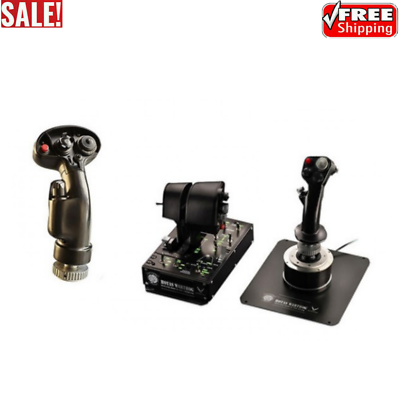 HOTAS Warthog A-10C Flight Simulator Kit with F18 Joystick Grip