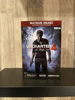 NECA Uncharted 4 A Thief's End Nathan Drake Action Figure Ultimate Edition New
