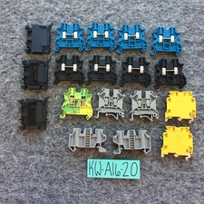 Lot of Phoenix Contact Terminal Blocks UT4-PE, UK5N, UK-NS35, LCIE-95D, 1492-WFB