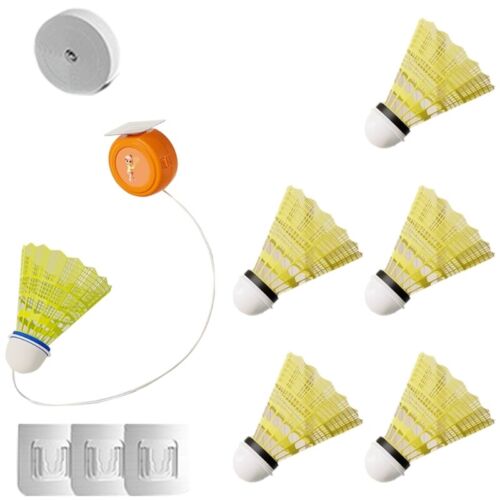 Badminton Self Training Tool Badminton Single-Player Rebounds Trainer Enduring - Bild 3 von 8