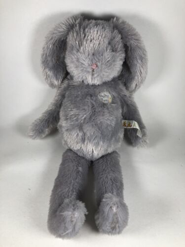 Bunnies By The Bay Plush Grey Bunny Carrots My First 15” Stuffed Animal Easter  - Picture 1 of 12
