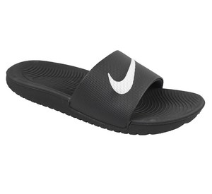 nike kawa slide junior black