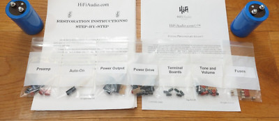 McIntosh MA6200 PARTIAL capacitor restoration recap repair rebuild kit