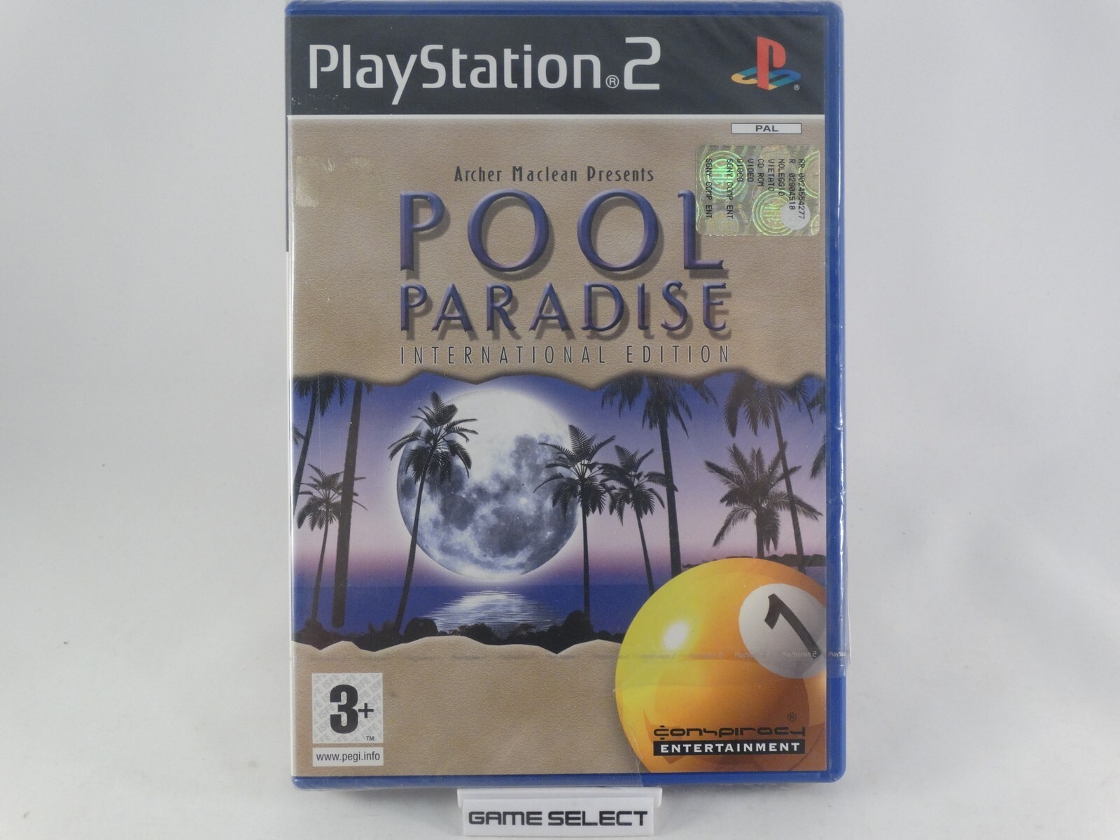Pool Paradise International Edition sony ps2 pal Eu - - Neuf Scellé