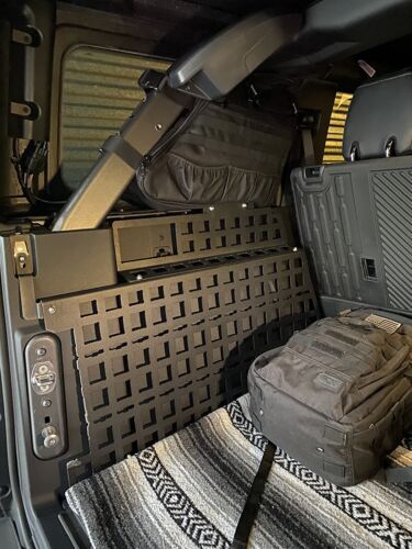 Rear Window Interior Shelf Modular Molle Storage  for Ford Bronco 4dr 2021-2025
