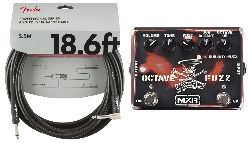 ギター MXR OCTAVE FUZZ SF01 Amazon.com: MXR SF01 Slash Octave Fuzz Effects Pedal Bundle