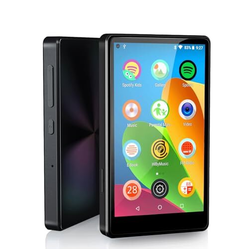 MP3 Player Bluetooth with Spotify ,Spotify,Audible,Browser(Removable